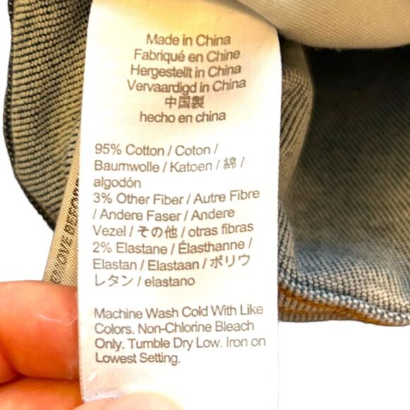 Madewell The Perfect Vintage Jean Melgrove Wash Blue Straight Women's Size 26 - Picture 9 of 10